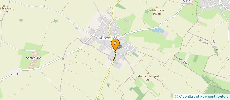 localisation de l'entreprise LA ROSERAIE SCI à TALMAS