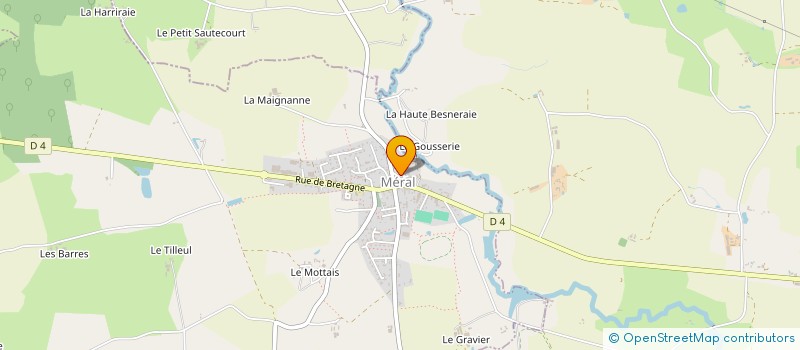 localisation de l'entreprise LA ROSERAY DE BALLOTS  MERAL