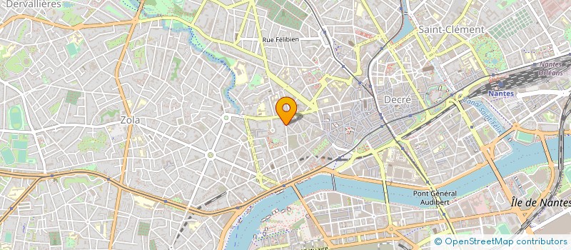 localisation de l'entreprise LA ROSIERE DES MAG  NANTES