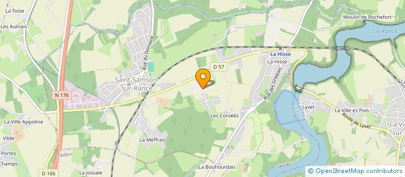 localisation de l'entreprise LA ROTA  SAINT-SAMSON-SUR-RANCE