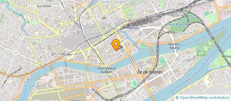 localisation de l'entreprise LA ROTISSERIE à NANTES