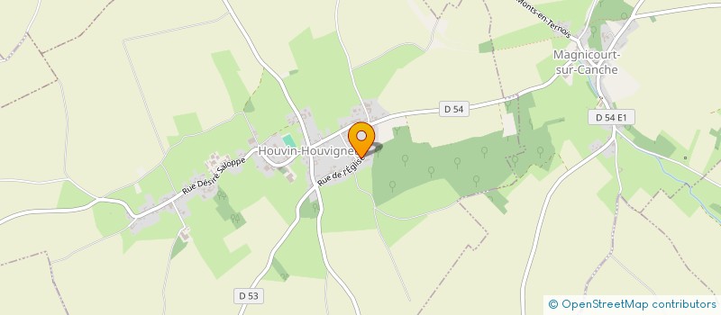 localisation de l'entreprise LA ROTISSERIE DE LA NATION  LIGNY-SUR-CANCHE