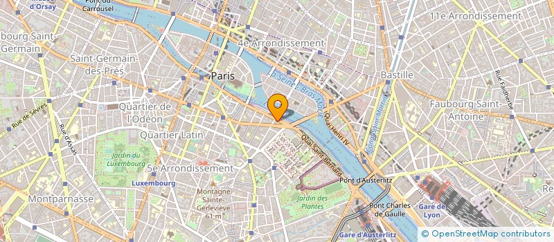 localisation de l'entreprise LA ROTISSERIE DE LA TOUR D'ARGENT  PARIS