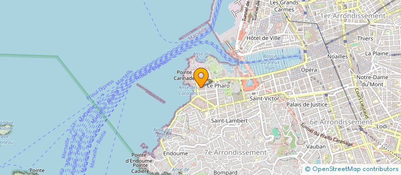 localisation de l'entreprise LA ROTISSERIE DE MARINETTE à MARSEILLE
