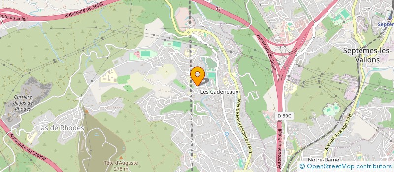 localisation de l'entreprise LA ROTISSERIE DU COIN à LES PENNES-MIRABEAU