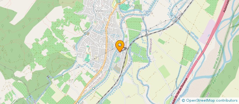 localisation de l'entreprise LA ROTISSERIE DU SOLEIL  VOLX