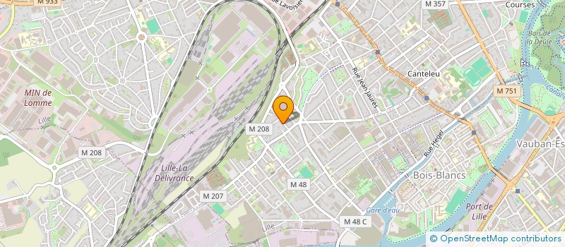 localisation de l'entreprise LA ROTISSERIE PERE & FILLE  LILLE