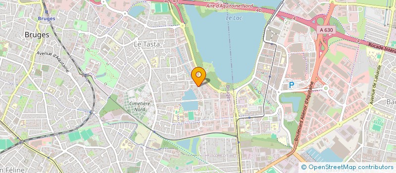 localisation de l'entreprise LA ROTISSERIE PERIGOURDINE  BRUGES