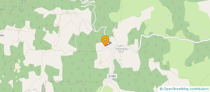 localisation de l'entreprise LA ROTONDE DE MONTMEJEAN  VEYREAU