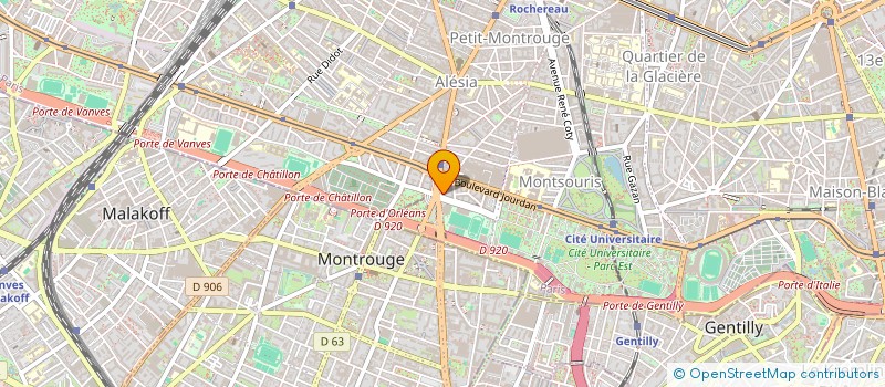 localisation de l'entreprise LA ROTONDE DES LIN  ROSNY-SOUS-BOIS