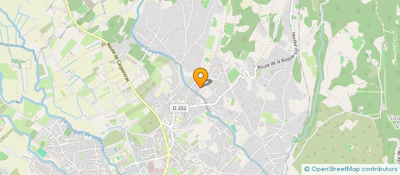 localisation de l'entreprise LA ROUBINE DU ROY  L'ISLE-SUR-LA-SORGUE