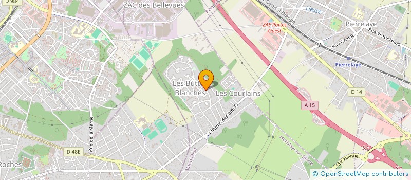 localisation de l'entreprise LA ROUDERIE à HERBLAY-SUR-SEINE