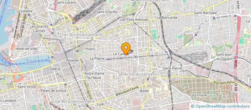 localisation de l'entreprise LA ROUE MARSEILLAISE à MARSEILLE