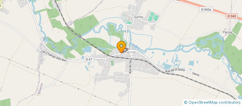 localisation de l'entreprise LA ROUICHE à NEUILLAY-LES-BOIS