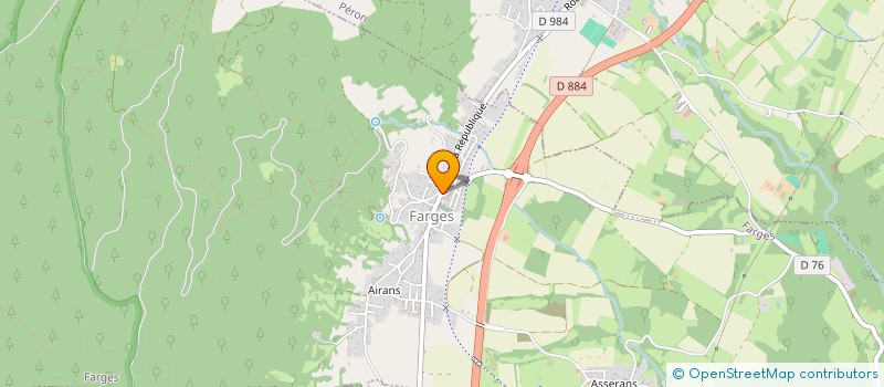 localisation de l'entreprise LA ROULETTE DES SAVEURS à FARGES