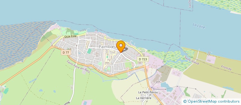 localisation de l'entreprise LA ROULOTTE à SAINT-BREVIN-LES-PINS