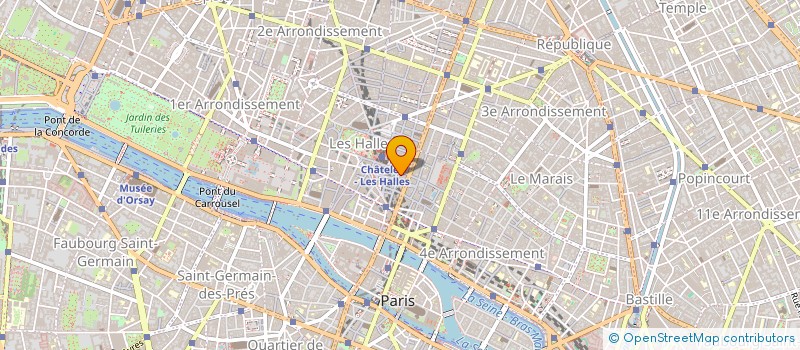 localisation de l'entreprise LA ROULOTTE DES ARCHES  PARIS