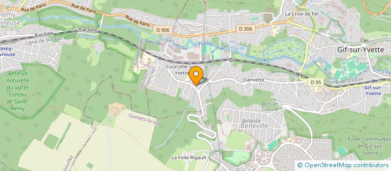 localisation de l'entreprise LA ROULOTTE UZTAGLOT à GIF-SUR-YVETTE