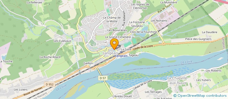 localisation de l'entreprise LA ROUMER VENITIENNE  LANGEAIS