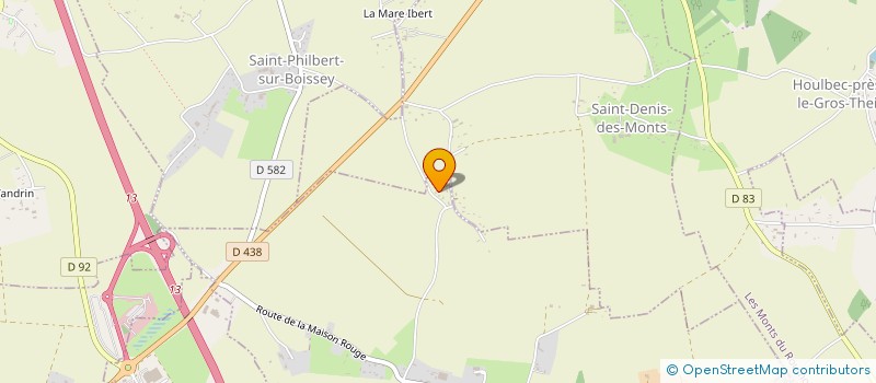 localisation de l'entreprise LA ROUSSIERE CONSEILS  SAINT-ELOI-DE-FOURQUES