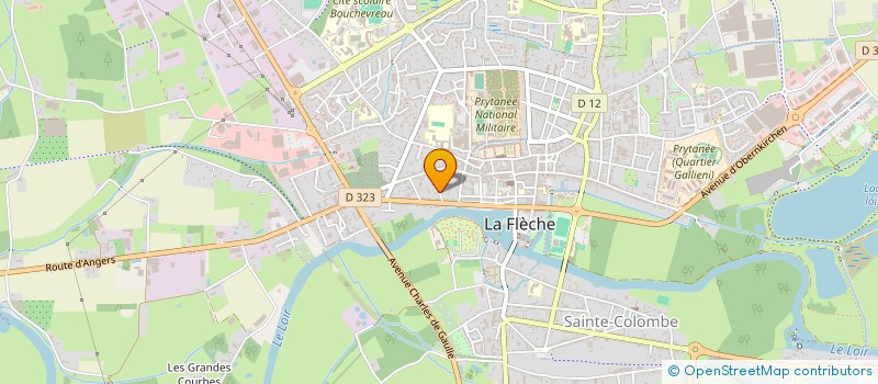 localisation de l'entreprise LA ROUTE 72 à LA FLECHE