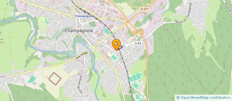 localisation de l'entreprise LA ROUTE BLANCHE à LOULLE