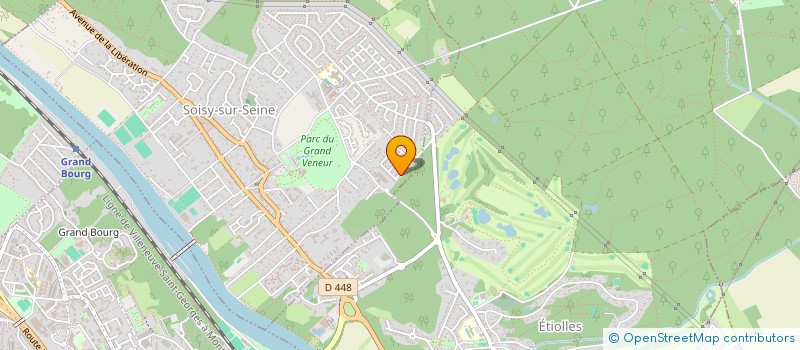 localisation de l'entreprise LA ROUTE DE L'OLIVIER à SOISY-SUR-SEINE
