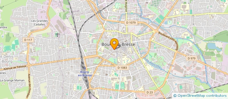 localisation de l'entreprise LA ROUTE DE LA BRESSE à BOURG-EN-BRESSE