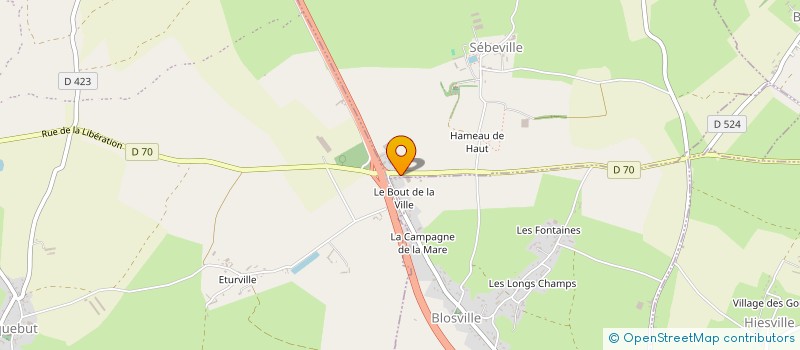 localisation de l'entreprise LA ROUTE DE SAINT COME à CARENTAN-LES-MARAIS