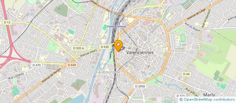 localisation de l'entreprise LA ROUTE DES INDES à VALENCIENNES