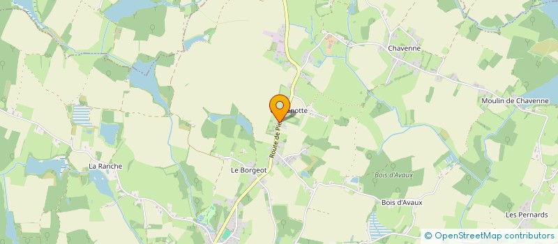 localisation de l'entreprise LA ROUTE DES VINS DE SANTENAY  LA CHAPELLE-SAINT-SAUVEUR