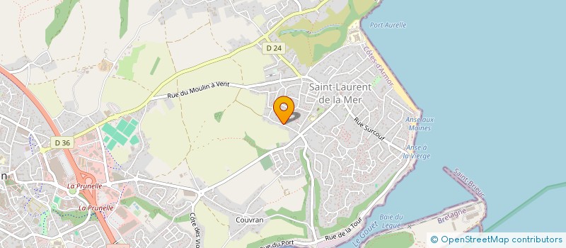 localisation de l'entreprise LA ROUTE DU BOIS à PLERIN