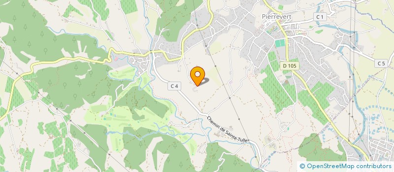 localisation de l'entreprise LA ROUTE ENCHANTEE à PIERREVERT