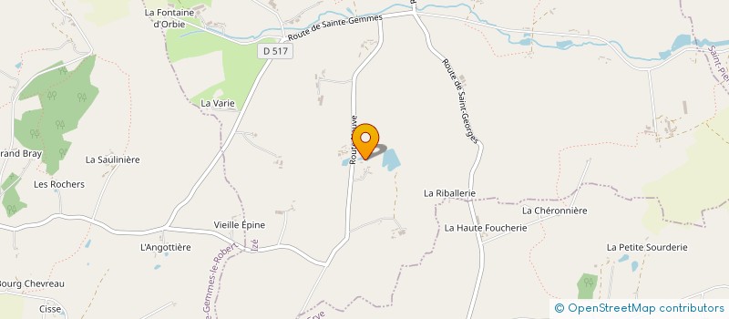 localisation de l'entreprise LA ROUTE NEUVE  IZE