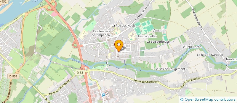 localisation de l'entreprise LA ROUTIE DE SOLOGNE à VINEUIL