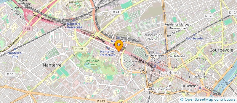 localisation de l'entreprise LA ROUTIERE DE L'EST PARISIEN-REP à SAINT-MAURICE