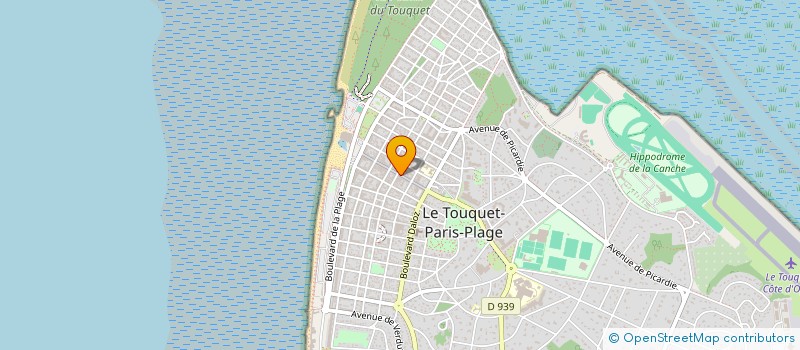 localisation de l'entreprise LA ROYALE 53 à LE TOUQUET-PARIS-PLAGE