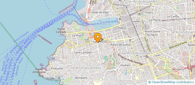 localisation de l'entreprise LA ROYALE à MARSEILLE