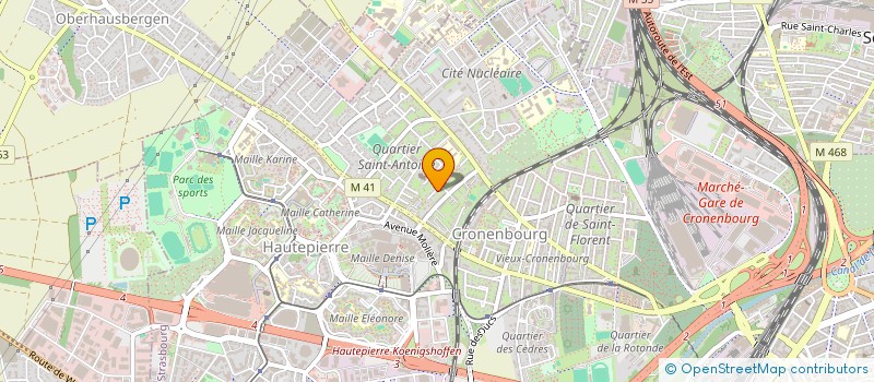localisation de l'entreprise LA ROYALE LS CARS à STRASBOURG