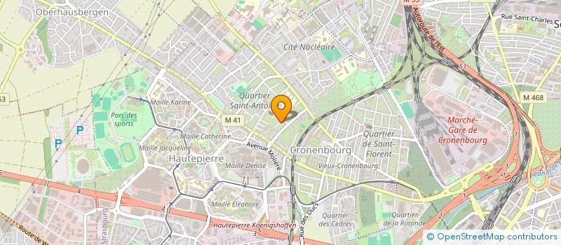localisation de l'entreprise LA ROYALE LS CARS à STRASBOURG