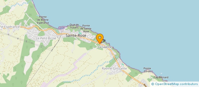 localisation de l'entreprise LA ROZ-I-DOR à SAINTE-ROSE