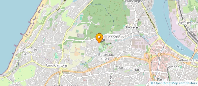 localisation de l'entreprise LA RUBIA  ANGLET