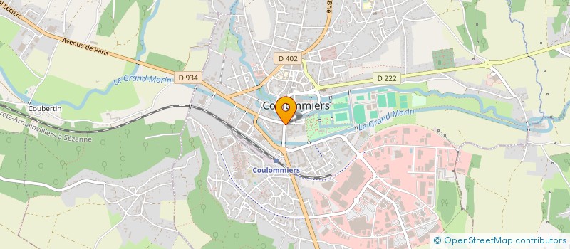 localisation de l'entreprise LA RUCHE à COULOMMIERS