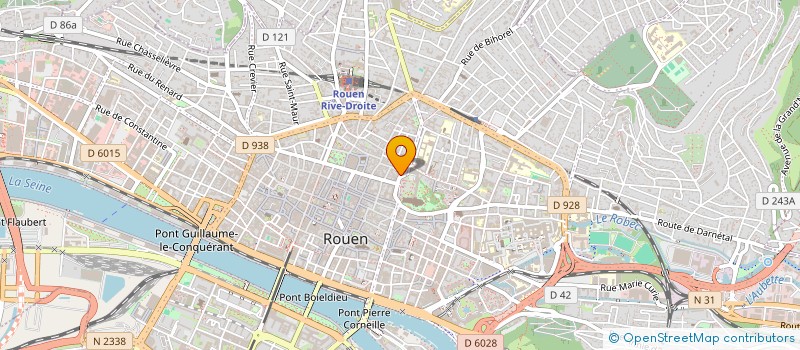 localisation de l'entreprise LA RUCHE à ROUEN