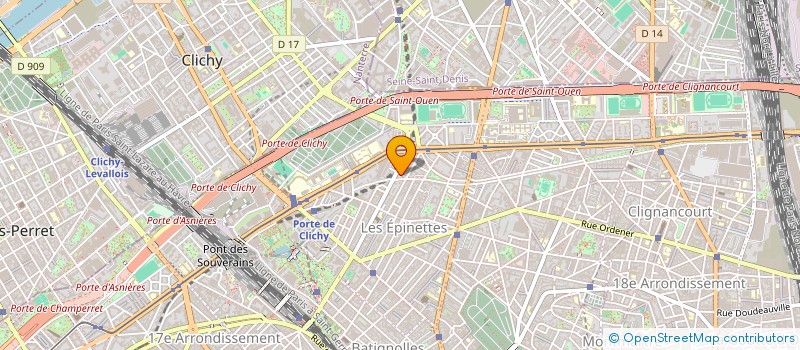 localisation de l'entreprise LA RUCHE  PARIS