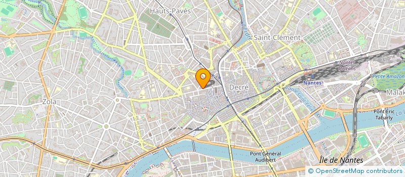 localisation de l'entreprise LA RUCHE A VELOS à NANTES