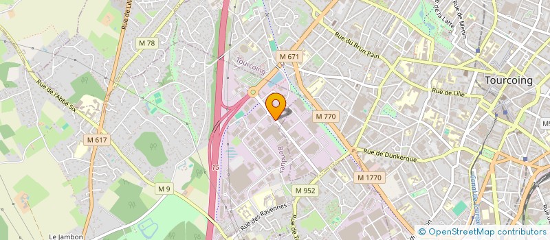 localisation de l'entreprise LA RUCHE AFL  BONDUES