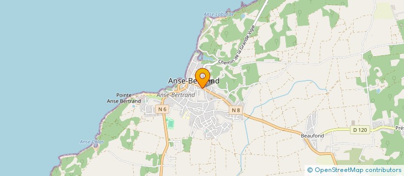 localisation de l'entreprise LA RUCHE ANSOISE à ANSE-BERTRAND