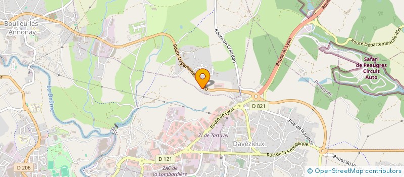 localisation de l'entreprise LA RUCHE AUX ABEILLES  LYON