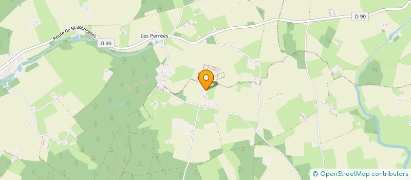 localisation de l'entreprise LA RUCHE DE TRESSON  TRESSON